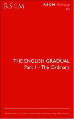 The English Gradual Part 1-The Ordinary 0854021167 Book Cover