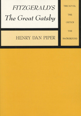 Fitzgerald's: The Great Gatsby 0023957107 Book Cover