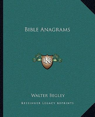 Bible Anagrams 1162913711 Book Cover