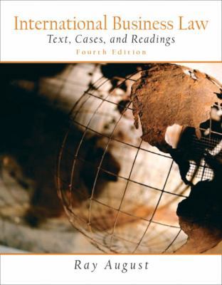 International Business Law: Text, Cases, and Re... 0131014102 Book Cover