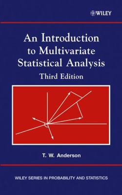An Introduction to Multivariate Statistical Ana... 0471360910 Book Cover