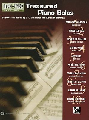 10 for 10 Sheet Music: Treasured Piano Solos 0739080350 Book Cover