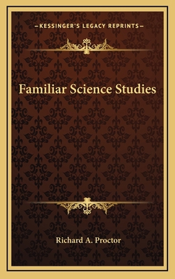 Familiar Science Studies 116386787X Book Cover