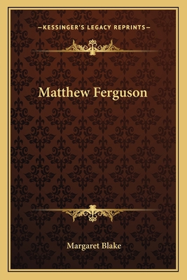 Matthew Ferguson 1163638218 Book Cover