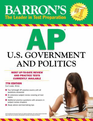 Barron's AP U.S. Government and Politics 0764147048 Book Cover