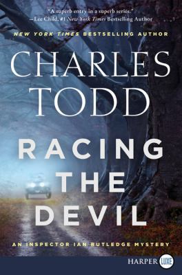 Racing the Devil [Large Print] 0062644157 Book Cover