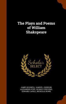 The Plays and Poems of William Shakspeare 1345443595 Book Cover