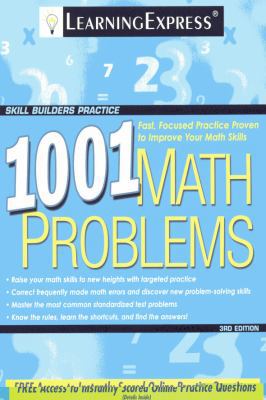 1001 Math Problems 1576856860 Book Cover