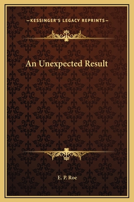 An Unexpected Result 1169173659 Book Cover