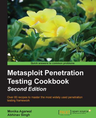 Metasploit Penetration Testing Cookbook, Second... 1782166785 Book Cover