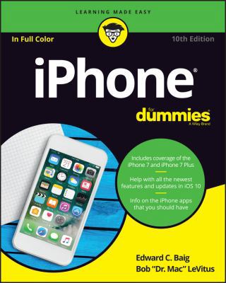 iPhone for Dummies 1119283132 Book Cover
