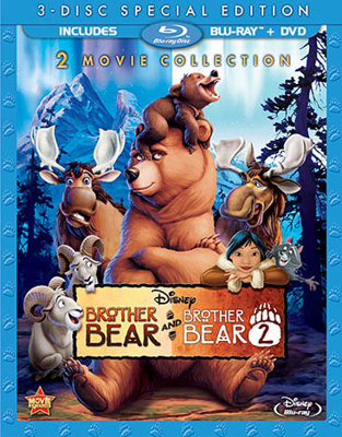 Blu-ray Brother Bear / Brother Bear 2 Book