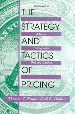 Strategy and Tactics of Pricing A Guide to Prof... 0136693768 Book Cover