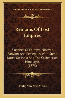 Remains Of Lost Empires: Sketches Of Palmyra, N... 1167241436 Book Cover