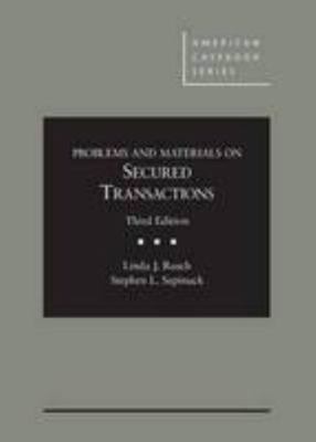 Problems and Materials on Secured Transactions 1628102217 Book Cover