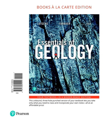 Essentials of Geology 0134609948 Book Cover