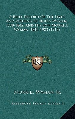 A Brief Record Of The Lives And Writing Of Rufu... 1166503887 Book Cover