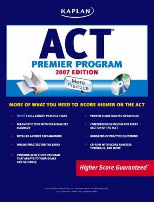 Kaplan ACT Premier Program [With CDROM] 1419550772 Book Cover