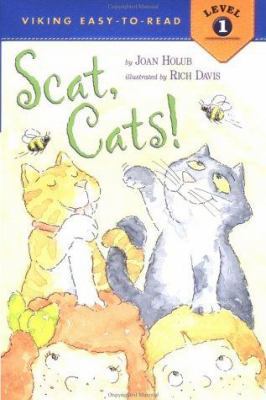 Scat, Cats! (Easy-to-Read,Viking) 0670892793 Book Cover