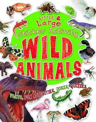 Wild Animals: Giant Sticker Book 1848102429 Book Cover