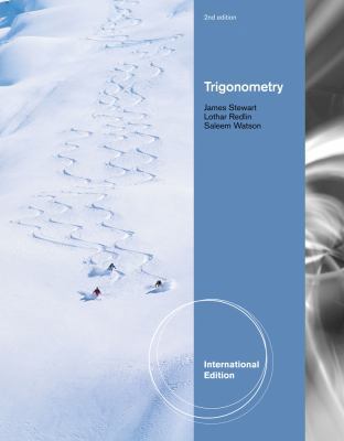 Trigonometry. James Stewart 1133110746 Book Cover