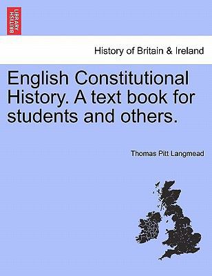 English Constitutional History. A text book for... 1241544476 Book Cover