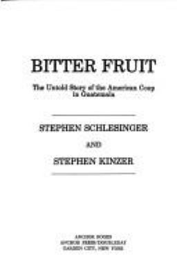 Bitter Fruit 0385183542 Book Cover