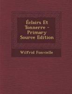 ?clairs Et Tonnerre [French] 1295017326 Book Cover