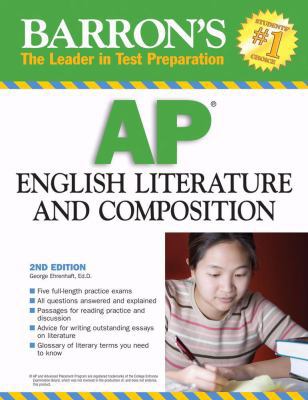 Barron's AP English Literature and Composition 0764136828 Book Cover