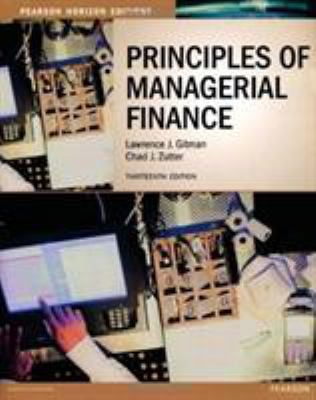 Principles of Managerial Finance: Horizon Edition 0273779869 Book Cover