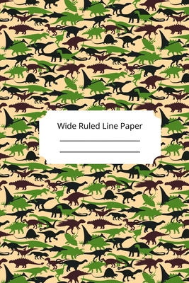 Camouflage Art Theme Wide Ruled Line Paper 1653030216 Book Cover