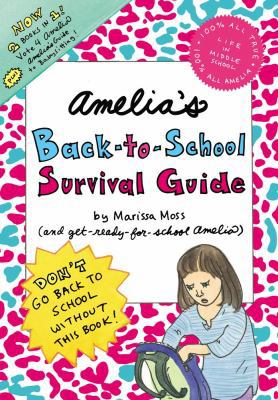 Amelia's Back-To-School Survival Guide: Vote 4 ... 1442443499 Book Cover