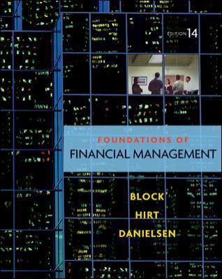Foundations of Financial Management 0073530727 Book Cover