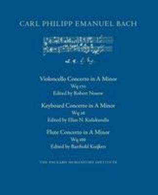 Concerto in A Minor, Wq 170, 26, 166 1512208787 Book Cover