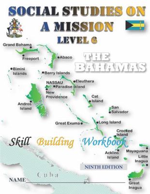 Paperback Social Studies on a Mission : The Bahamas Skill Building Workbook Book