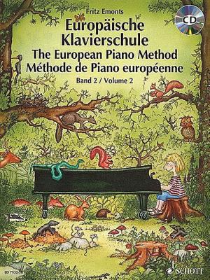 The European Piano Method - Volume 2: Book/CD 3795754364 Book Cover