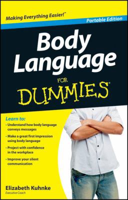 Body Language For Dummies, Por 1119945569 Book Cover