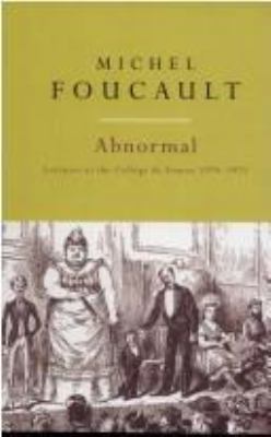 Abnormal : Lectures at the College De France 19... 1859845398 Book Cover