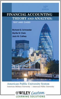 Financial Accounting Theory and Analysis: Text ... 1118435311 Book Cover