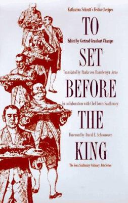 To Set Before the King: Katharina Schratt's Fes... 087745535X Book Cover