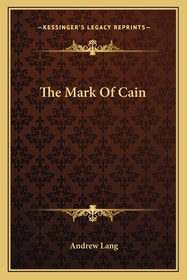 The Mark Of Cain 1163087742 Book Cover