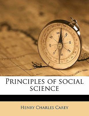 Principles of social science Volume 3 1177185512 Book Cover