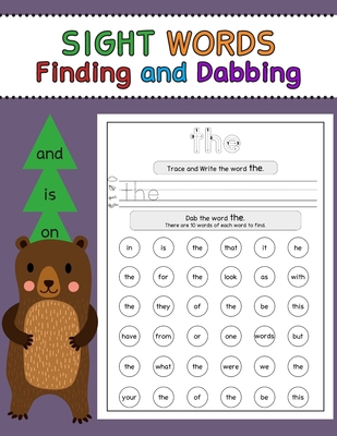 Sight Words Finding and Dabbing: Learn 100 Sigh... B087SM457V Book Cover