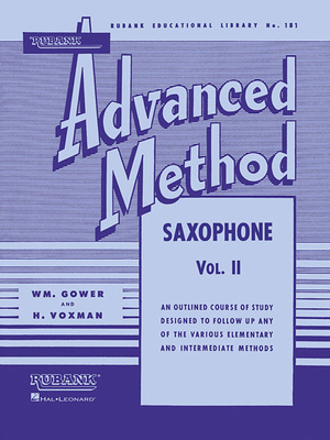 Rubank Advanced Method: Saxophone, Vol. II B000ENANTG Book Cover