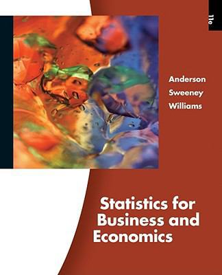 Statistics for Business and Economics [With CDROM] B007C4T3QO Book Cover