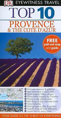 Top 10 Provence & the Cote D'Azur [With Map] 0756660750 Book Cover