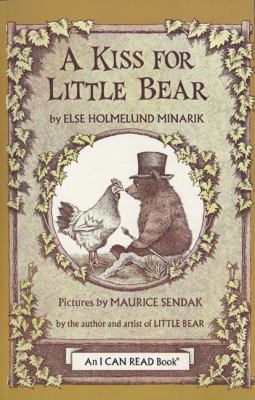 A Kiss for Little Bear [With Book] [Large Print] 1559942630 Book Cover