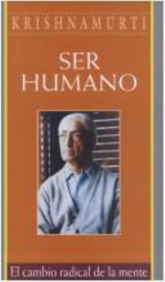 Ser Humano [Spanish] 8441412588 Book Cover