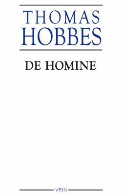 de Homine [Latin] 2711628019 Book Cover