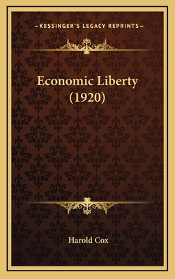 Economic Liberty (1920) 1164309420 Book Cover